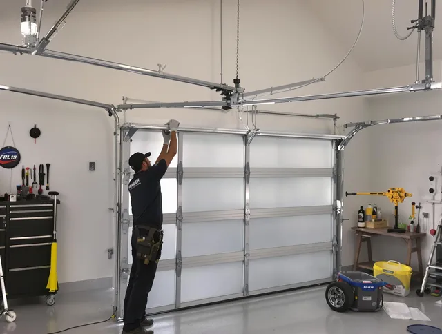 Brea Garage Door Repair certified team performing precision garage door installation in Brea