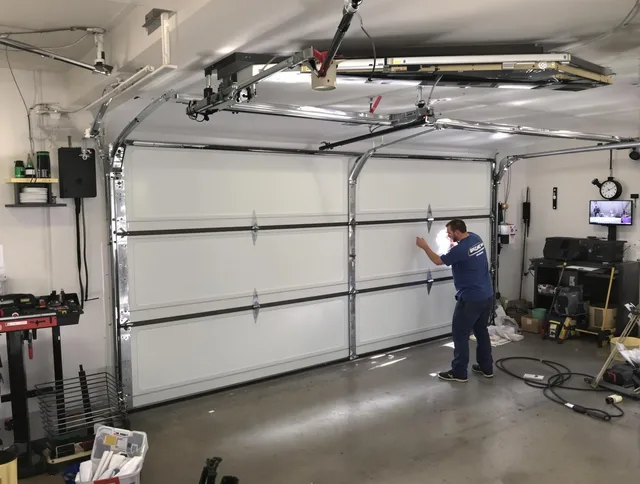 Professional garage door repair service by Brea Garage Door Repair in Brea