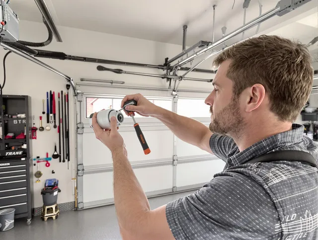 Garage door opener repair service by Brea Garage Door Repair in Brea